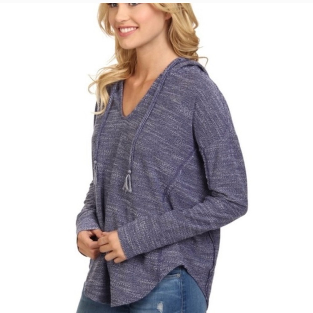 Roxy Indigo Knit Hoodie